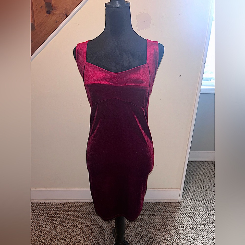 Red Forever 21 dress size medium